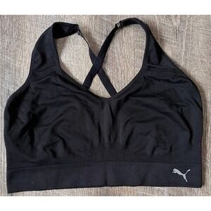 Puma Sports bra in black size XL